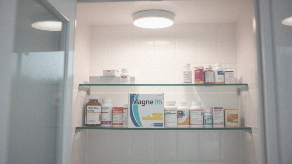 Jakie są interakcje Magne B6 z innymi lekami?